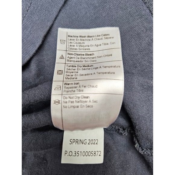 Carhartt Shirt Mens 3XL Navy Blue Loose Fit Heavyweight Workwear Pocket - Picture 7 of 9